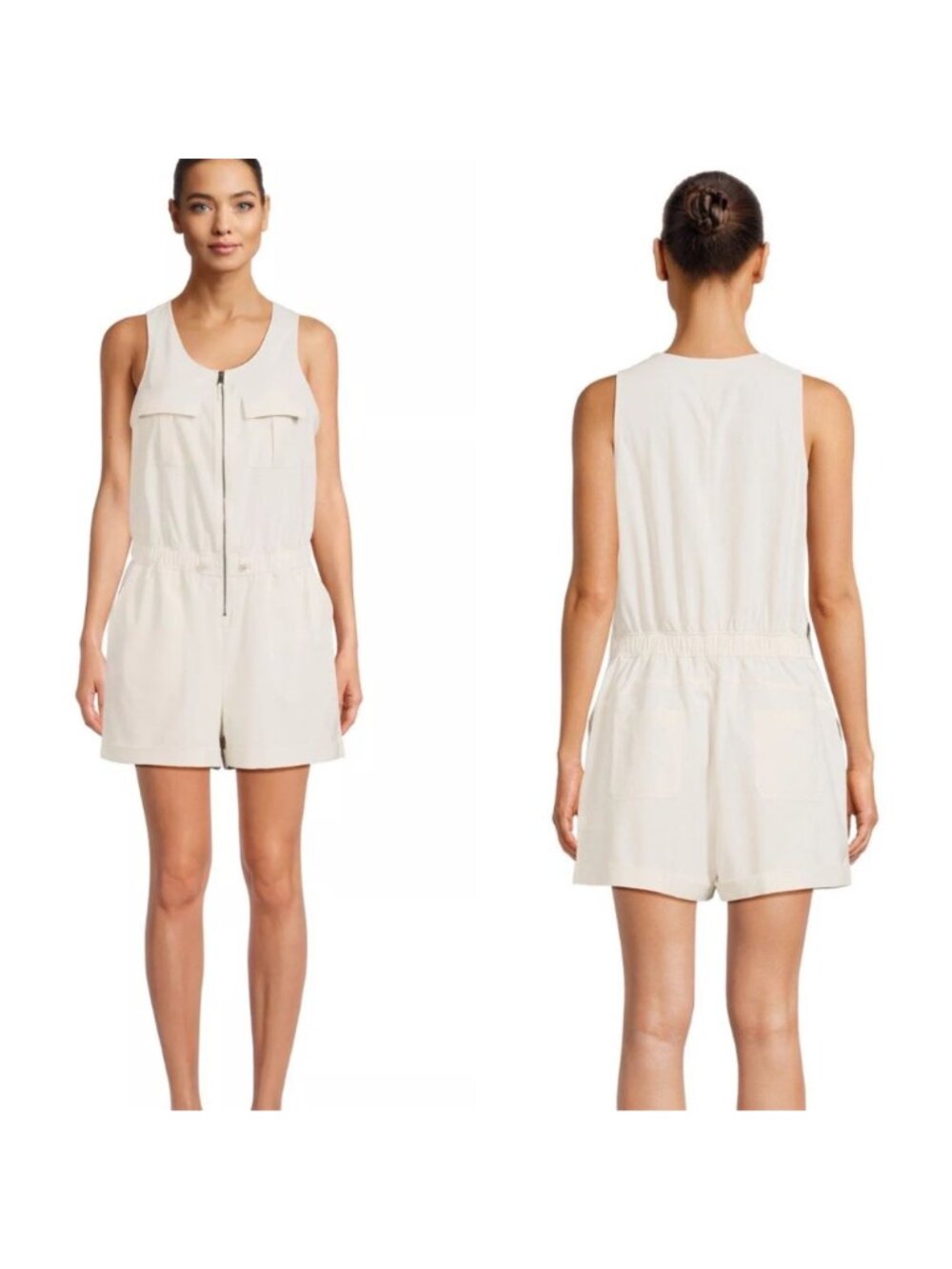 Avia Women’s Hike Romper | Silver Birch Plus Size XXXL 22 | Moisture Wicking